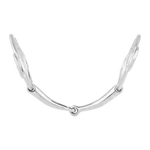 Waldhausen három karikás pessoa zabla 14 mm (új)