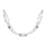 Waldhausen háromkarikás kétszertört pessoa zabla 14 mm (új)
