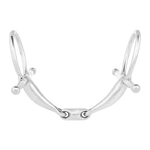 Waldhausen kétszertört pálcás zabla 14 mm (új)