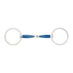 Waldhausen egyszertört édes fém csikózabla 14 mm (új)
