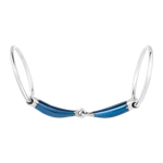 Waldhausen egyszertört édes fém csikózabla 14 mm (új)