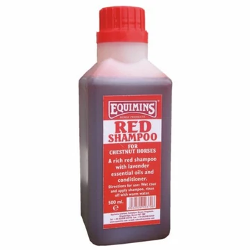 Equimins Red Shampoo - Sampon pej és sárga lovaknak
