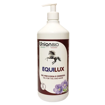 Union Bio EQUILUX 1 l- ápoló gél farokhoz és sörényhez
