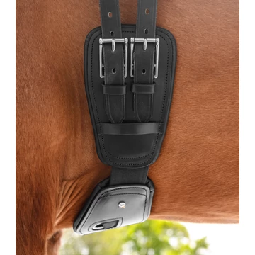 Waldhausen díjlovas elasztikus bőr heveder