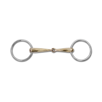 Waldhausen egyszertört réz csikózabla