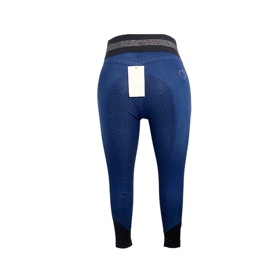 Equilibre Nivia II gyermek teliszilikonos lovagló leggings