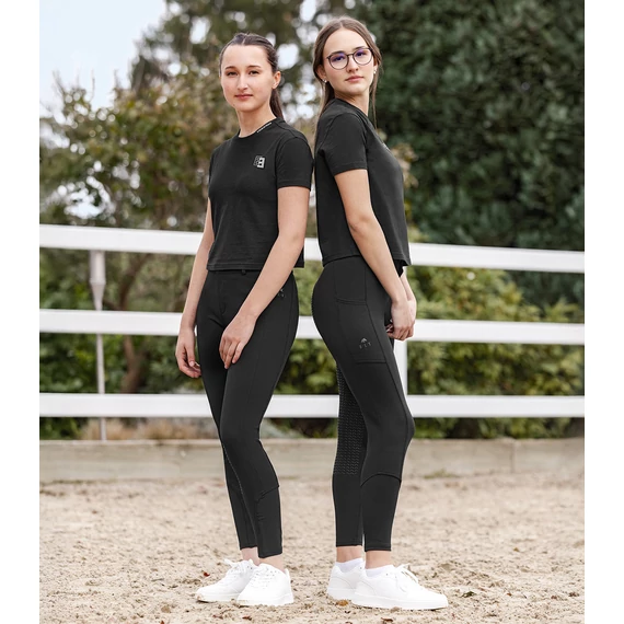 ELT Essential teliszilikonos gyermek lovaglónadrág