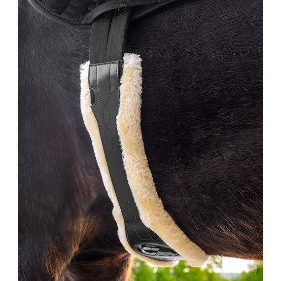 Waldhausen bőr heveder öko gyapjúval