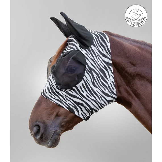 Waldhausen Puck Zebra mintás légymaszk