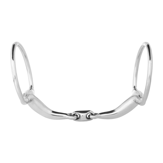 Waldhausen anatómiai kétszertört olív zabla 14 mm (új)