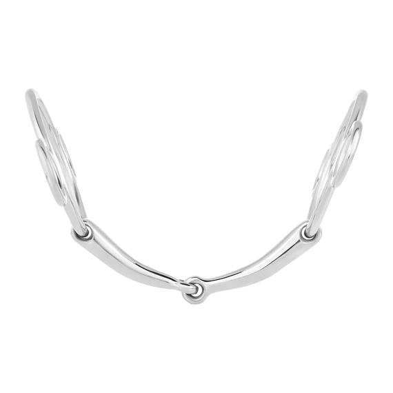 Waldhausen három karikás pessoa zabla 14 mm (új)