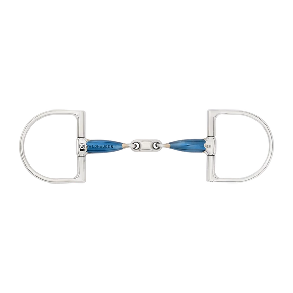 Waldhausen kétszertört édes fém D zabla 14 mm (új)