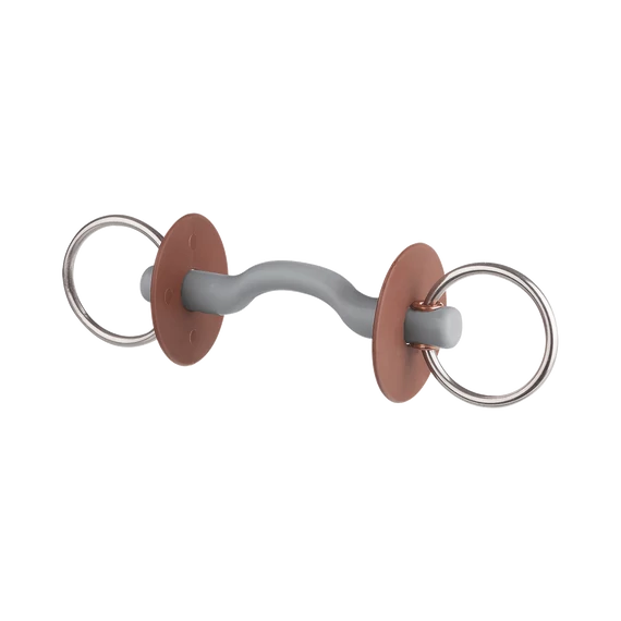 beris nyelvkerülős csikózabla soft 7,5 cm-es gyűrűvel