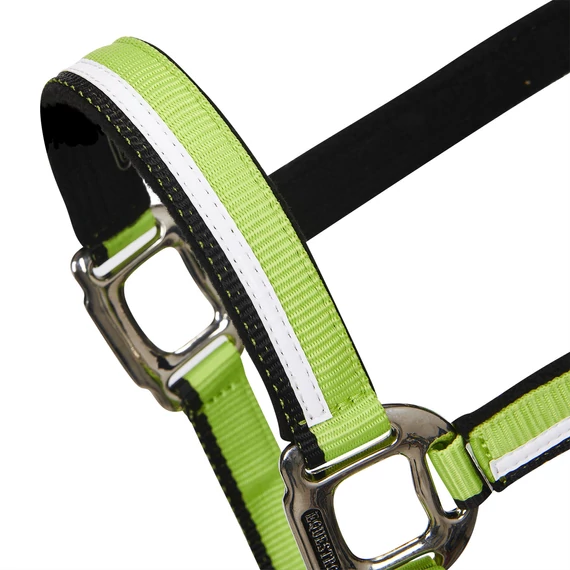 Equestro White Trim kötőfék vezetőszárral