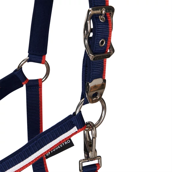 Equestro White Trim kötőfék vezetőszárral