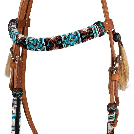 Pool's Navajo gyöngyös western kantár